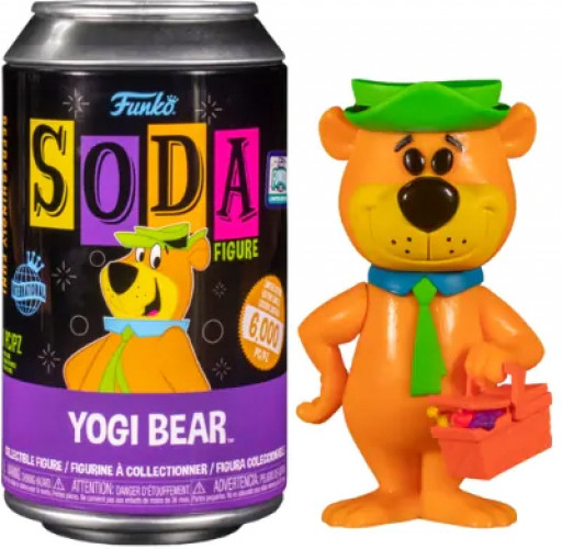 Funko Pop! Soda Yogi Bear 6000Pcs Exclusive with Chase blacklight