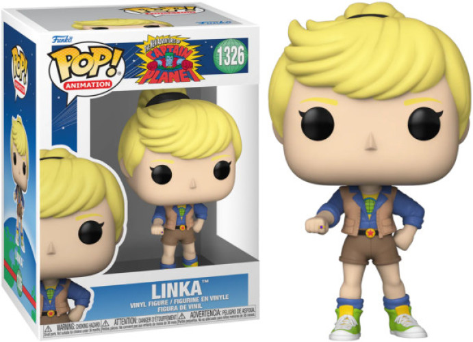 Captain Planet and the Planeteers Funko Pop Vinyl: Linka afbeelding