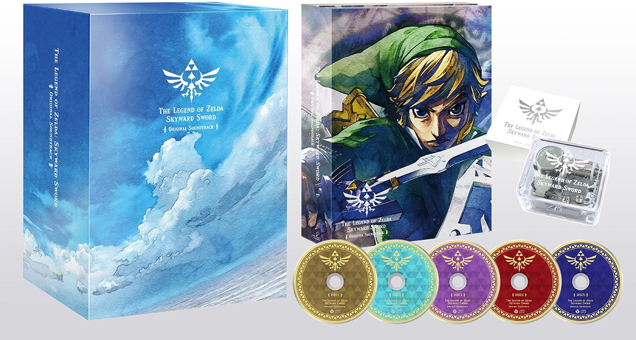 The Legend Of Zelda Skyward Sword Original Soundtrack Limited Edition