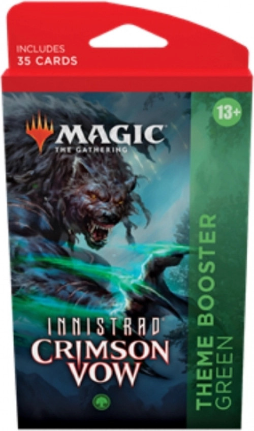 Magic the Gathering TCG Innistrad Crimson Vow Theme Booster - Green