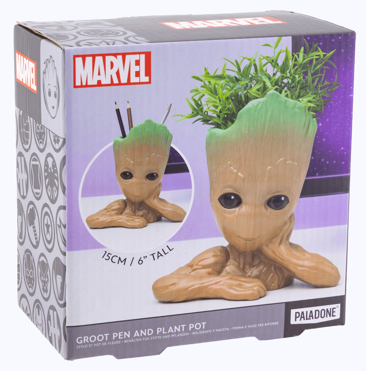 Marvel Guardians of the Galaxy - Groot Pen & Plant Pot