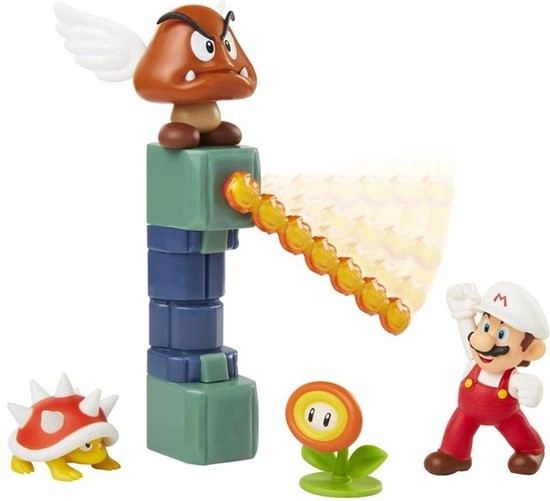 Super Mario Diorama Set - Lava Castle afbeelding