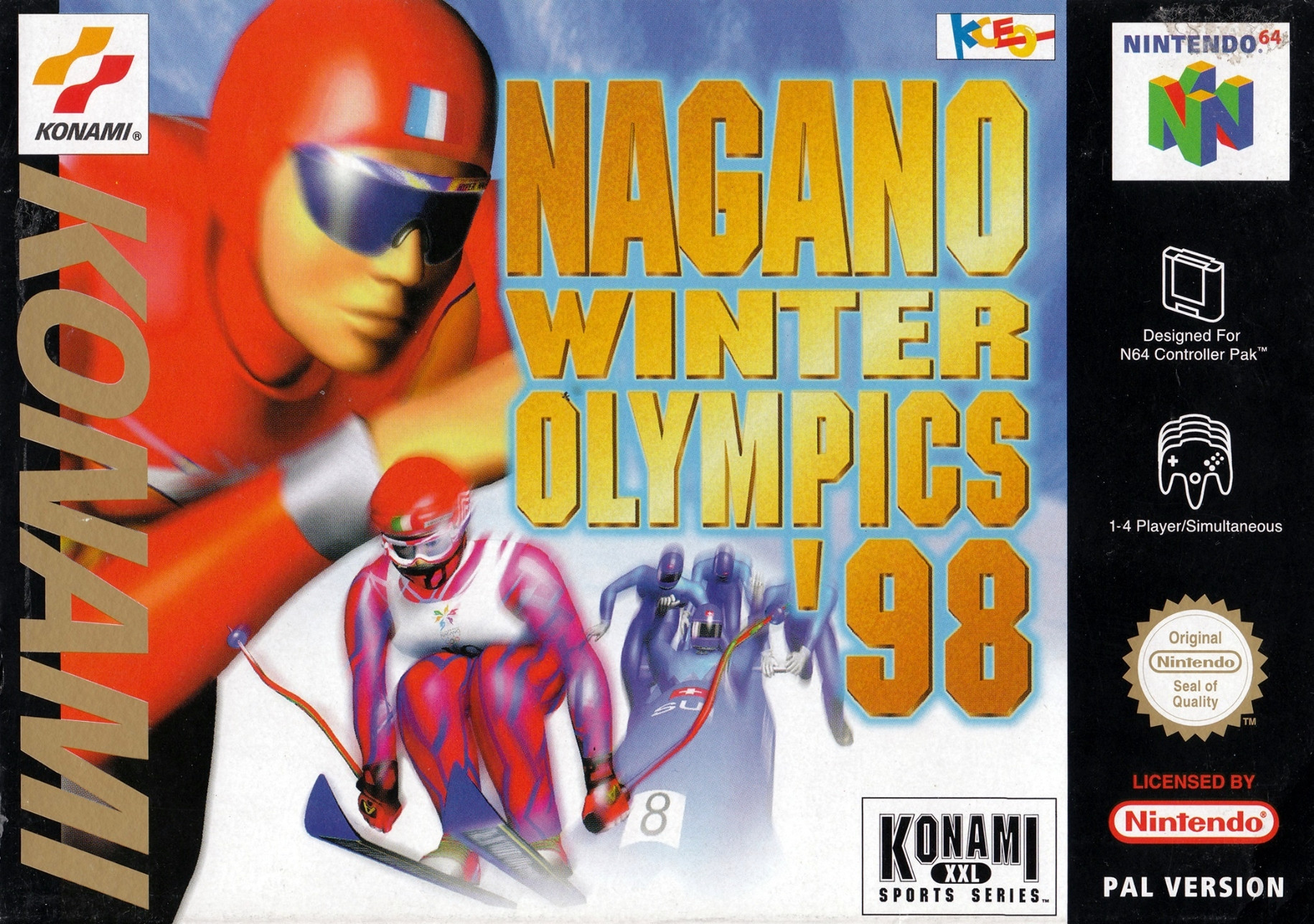 Nagano Winter Olympics 98 - Nintendo 64 [N64] Game PAL