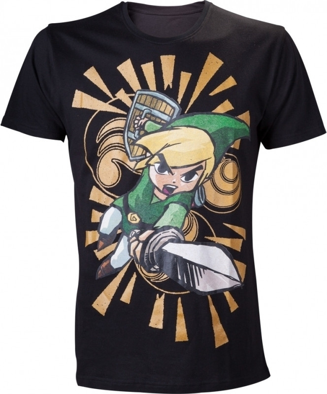 Image of Black Zelda Wind Waker T-Shirt