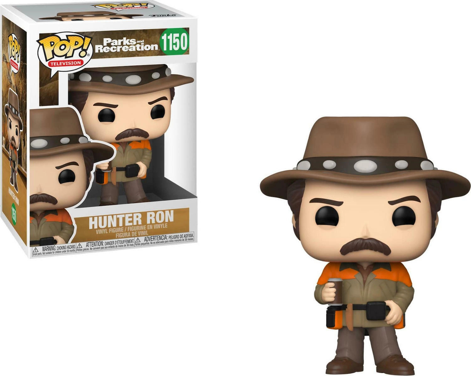 Parks and Recreation Pop Vinyl Hunter Ron