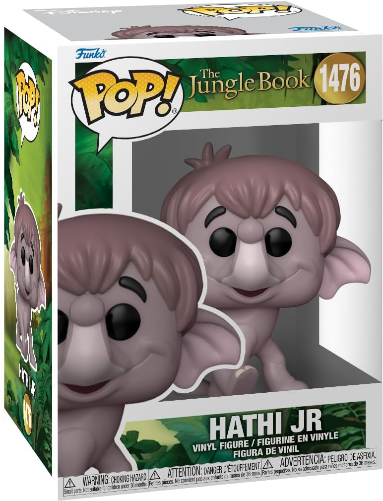 Disney Jungle Book Funko Pop Vinyl: Hathi Jr. afbeelding