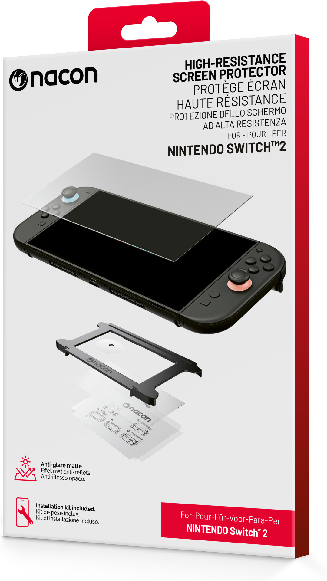 Nacon Tempered Glass Screen Protector Kit afbeelding