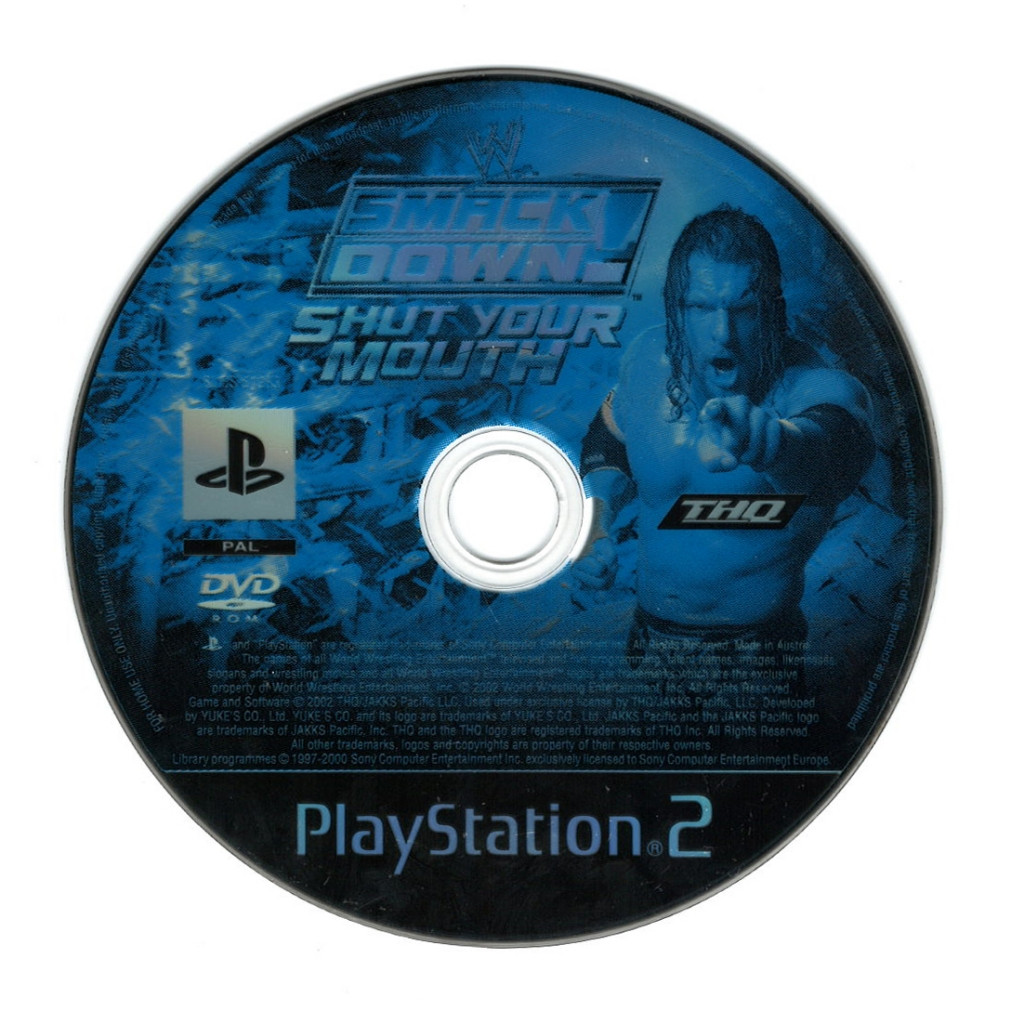 WWE Smackdown Shut Your Mouth( losse disc)