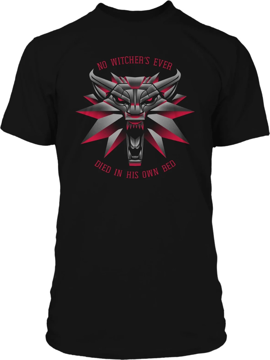 The Witcher 3 - Memorial Wolf Premium Tee afbeelding