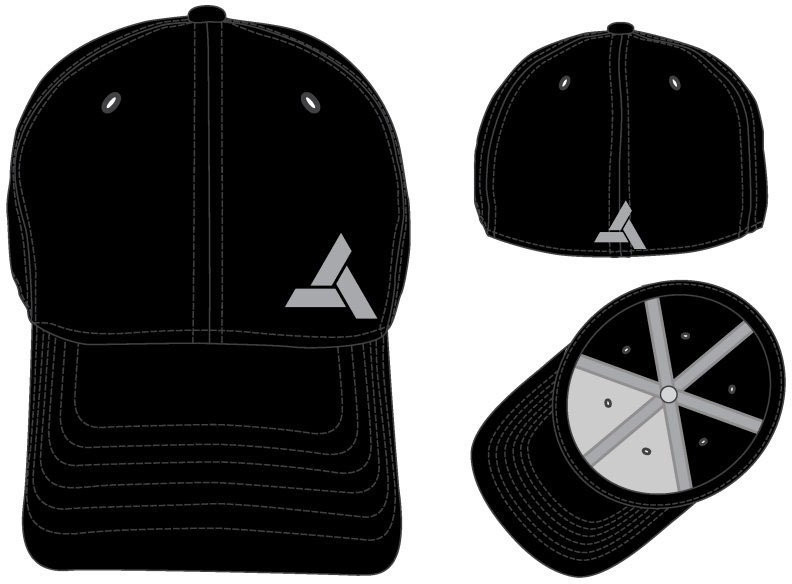 Image of Assassin's Creed Unity - Black Flex Fit Cap with Small Logo