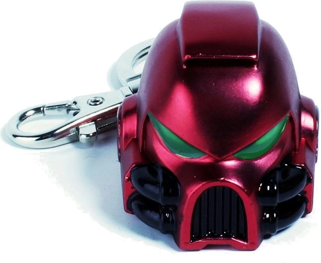Warhammer 40.000 Space Marine MKVII Blood Angels Helmet Keychain