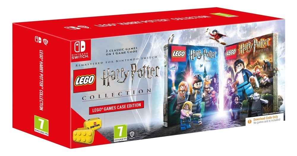 Warner Bros LEGO Harry Potter 1-7 Collection & Lego Game Case Edition (Code in a Box)