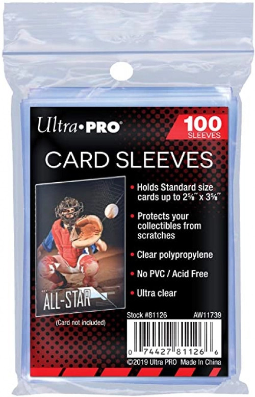 Ultra Pro - Card Sleeves Transparant (100 stuks)