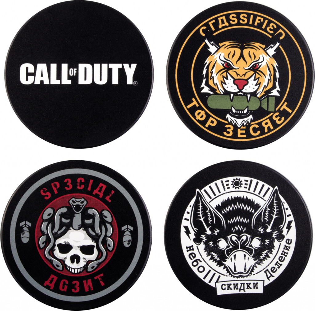 Call of Duty Black Ops Cold War - Badges Coaster Set