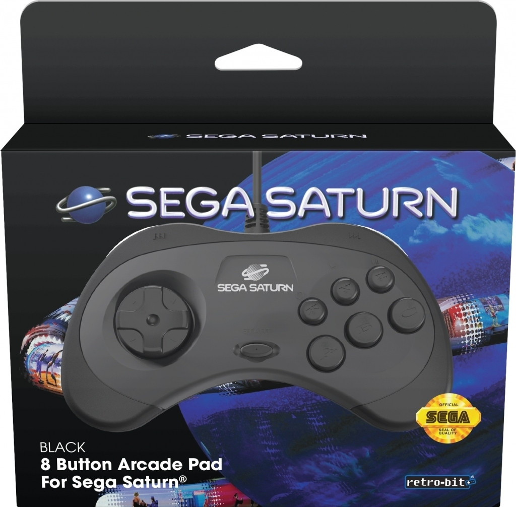 Retrobit Retro Bit Sega Saturn Classic Controller Black retrobit kopen in de aanbieding Retrobit Retro Bit Sega Saturn Classic Controller Black retrobit kopen in de aanbieding
