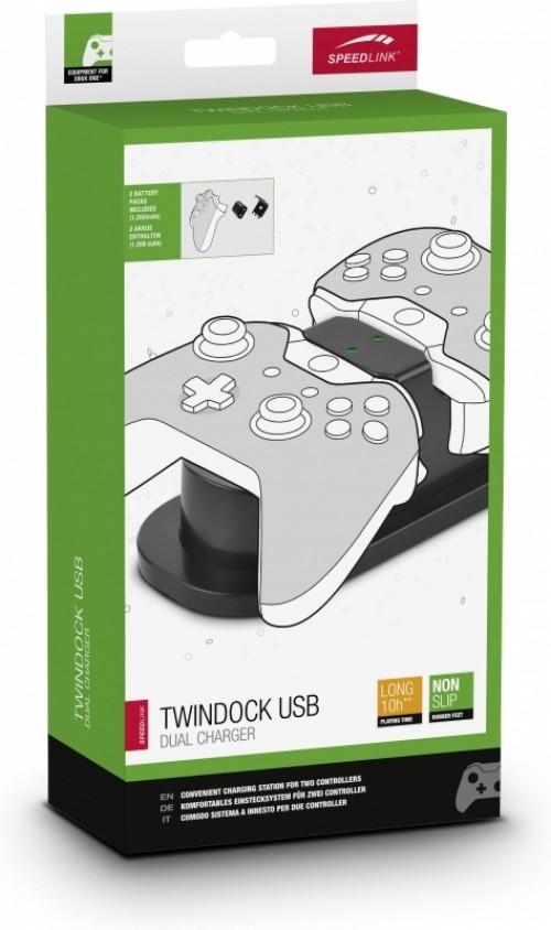Speedlink Twindock USB Dual Charger (Zwart)