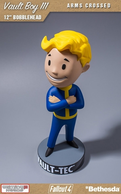 Fallout Vault Boy 111 - Arms Crossed - 12 inch Bobblehead
