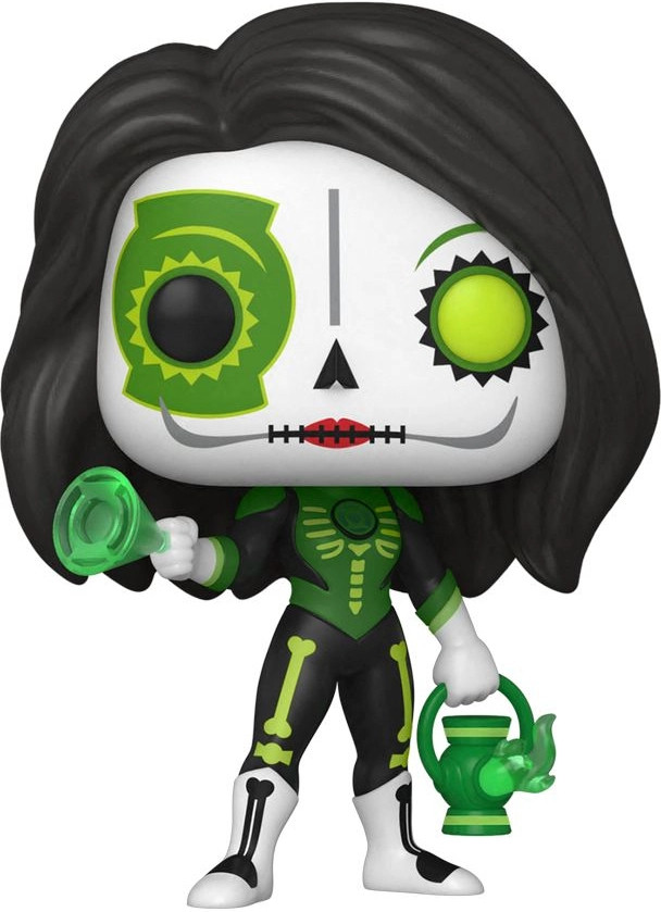 DC Super Heroes Dia de los Muertos Pop Vinyl Green Lantern (Jessica Cruz)
