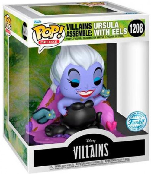 Disney Villains Funko Pop Vinyl: Villains Assemble: Ursula with Eels afbeelding
