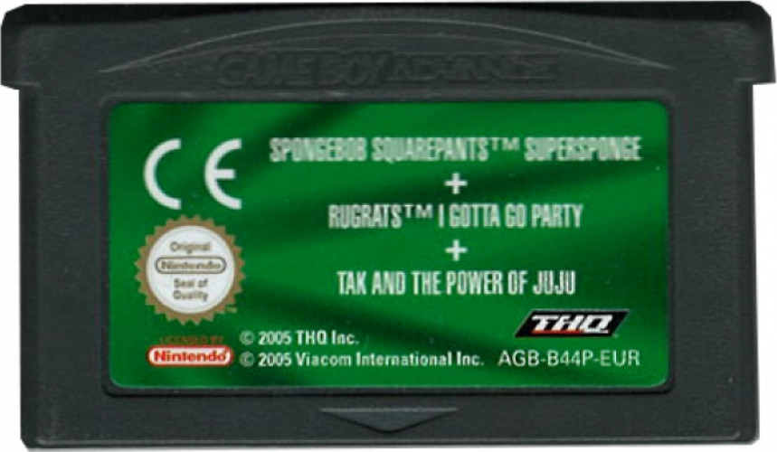 Tak + SuperSponge + Rugrats I Gotta Go Party (losse cassette)