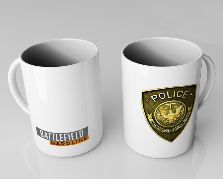 Image of Battlefield Hardline Mug Police