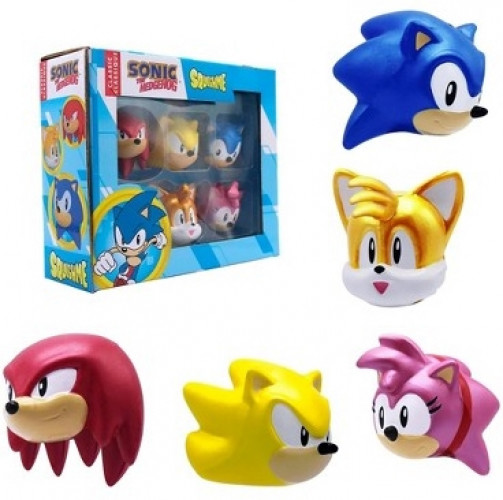 Sonic the Hedgehog Squishme Set - Classic Sonic & Friends
