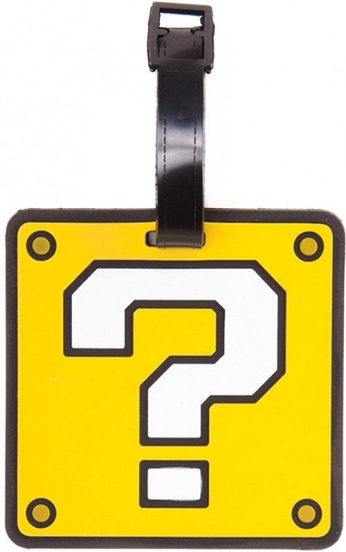 Nintendo - Question Mark Rubber Luggage Tag