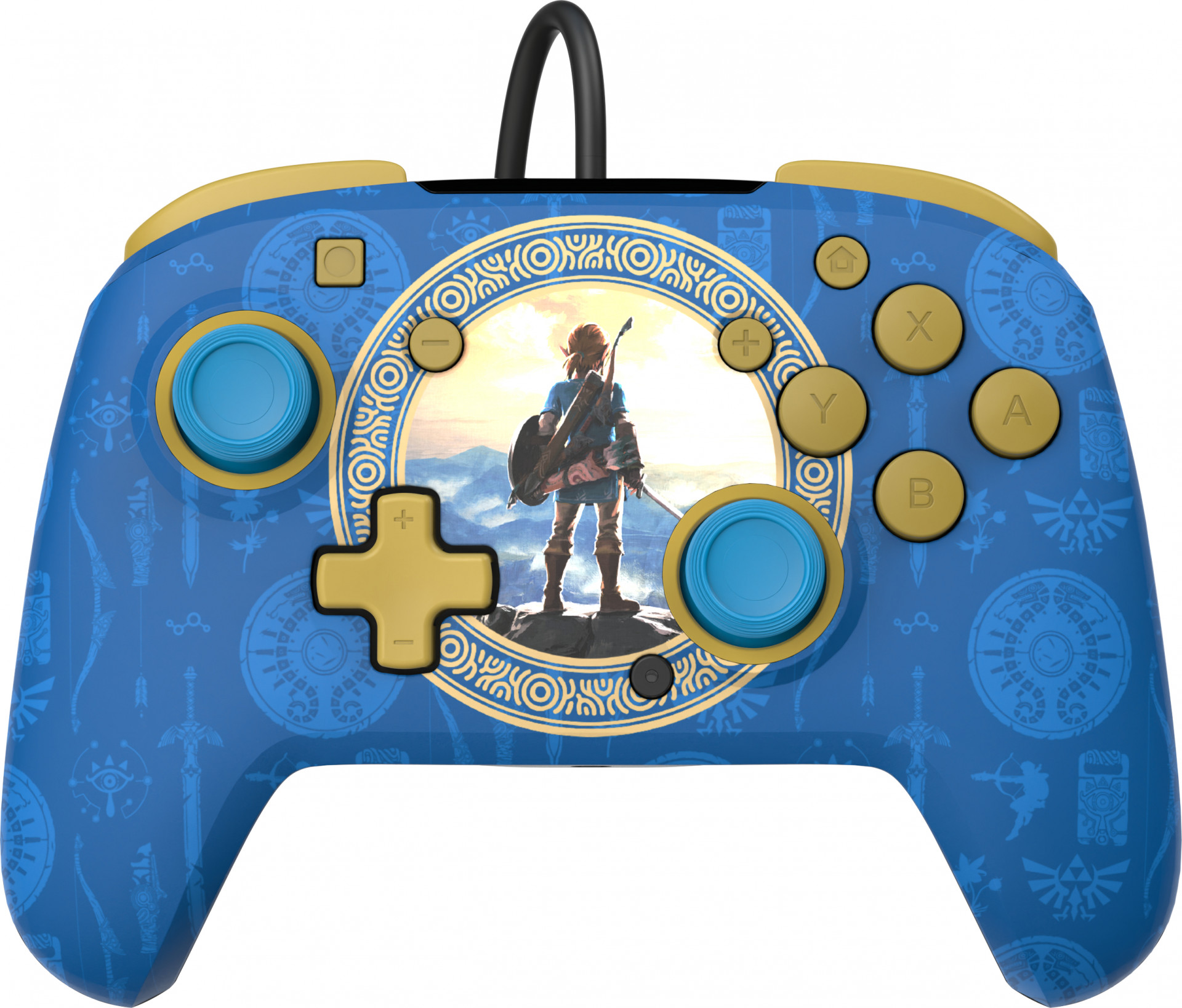 PDP Wired Rematch Controller - Zelda Hyrule Blue