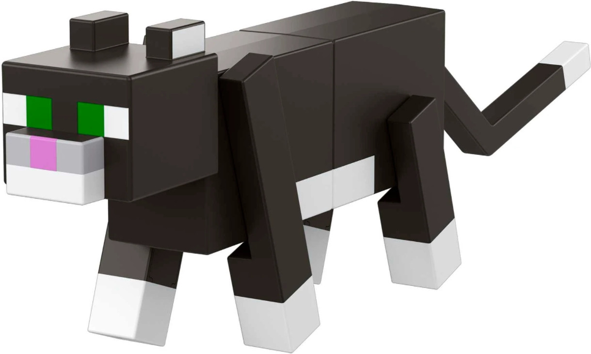 Minecraft Large Fusion Figure - Tuxedo Cat