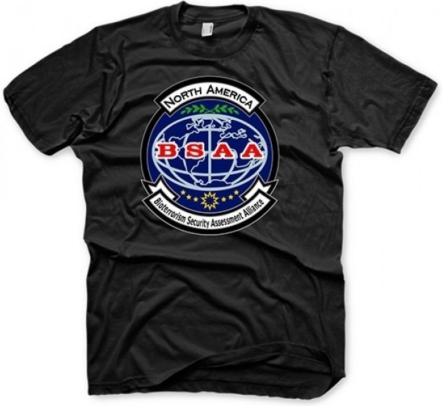 Image of Resident Evil 6 T-Shirt - BSAA Black