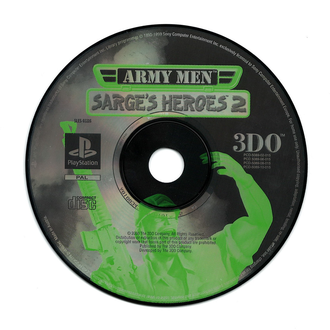 Army Men Sarge's Heroes 2 (losse disc)