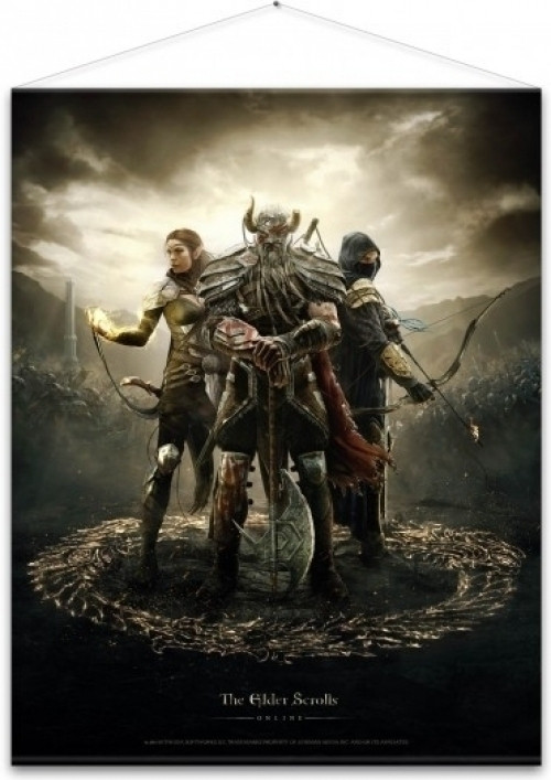 Image of The Elder Scrolls Online Wallscroll Legends