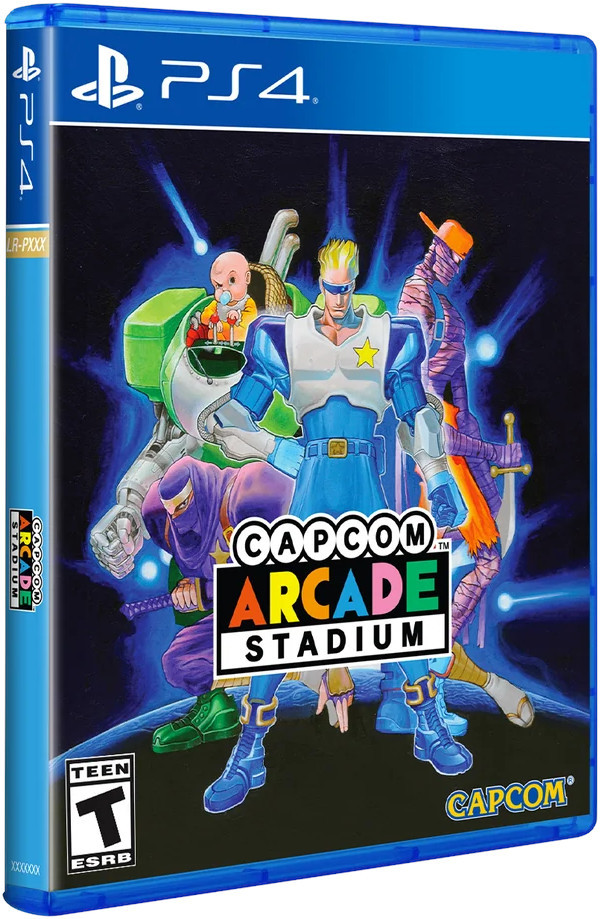 Limited Run Capcom Arcade Stadium Vol 1. (Captain Commnando) ( Games)