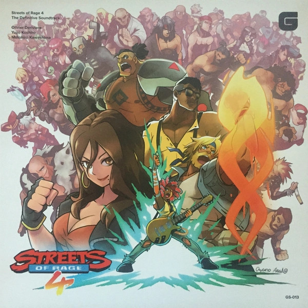 Streets of Rage 4 The Definitive Soundtrack LP