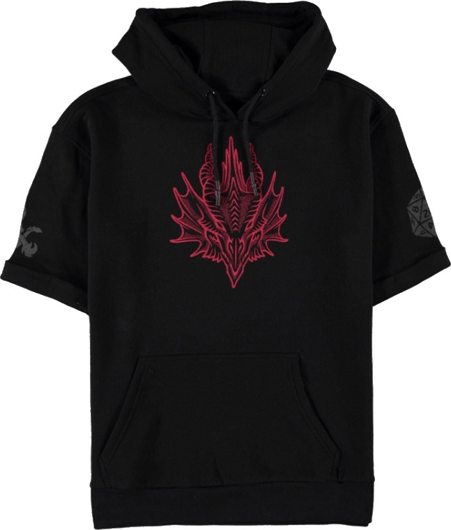 Dungeons And Dragons Hoodie/trui -S- Red Dragon Zwart