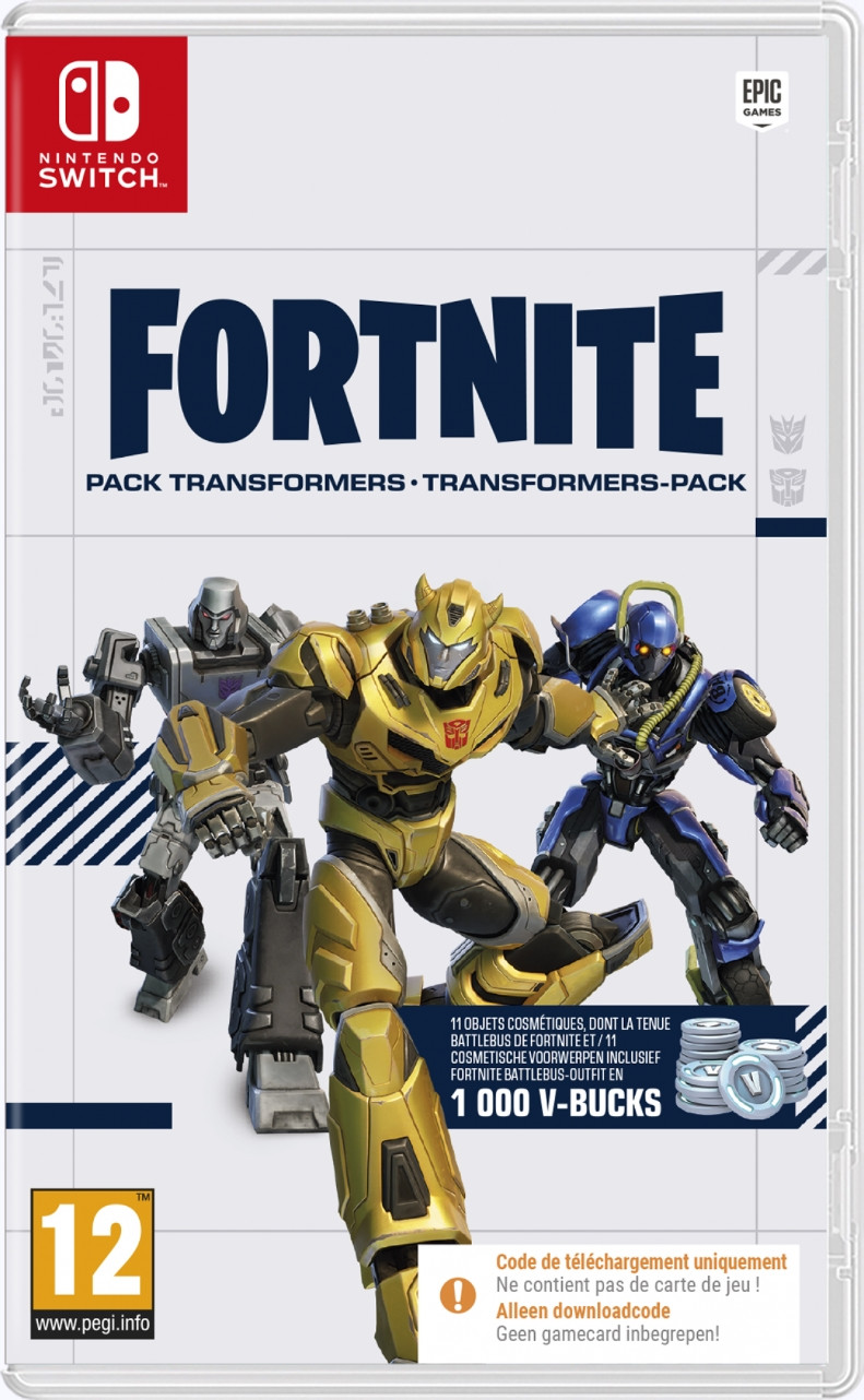 Fortnite Transformers Pack (Code in a Box)