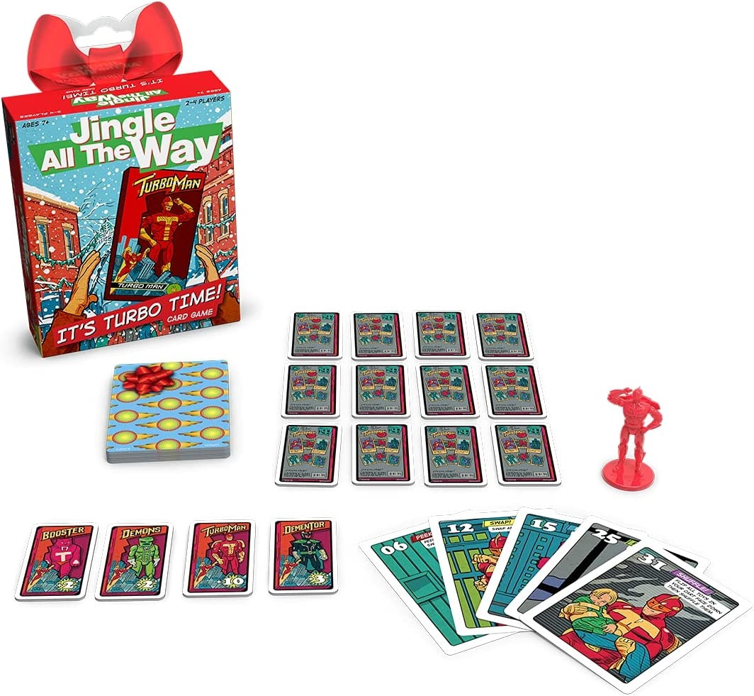 Funko Signature Games: Jingle All the Way: It's Turbo Time! Card Game