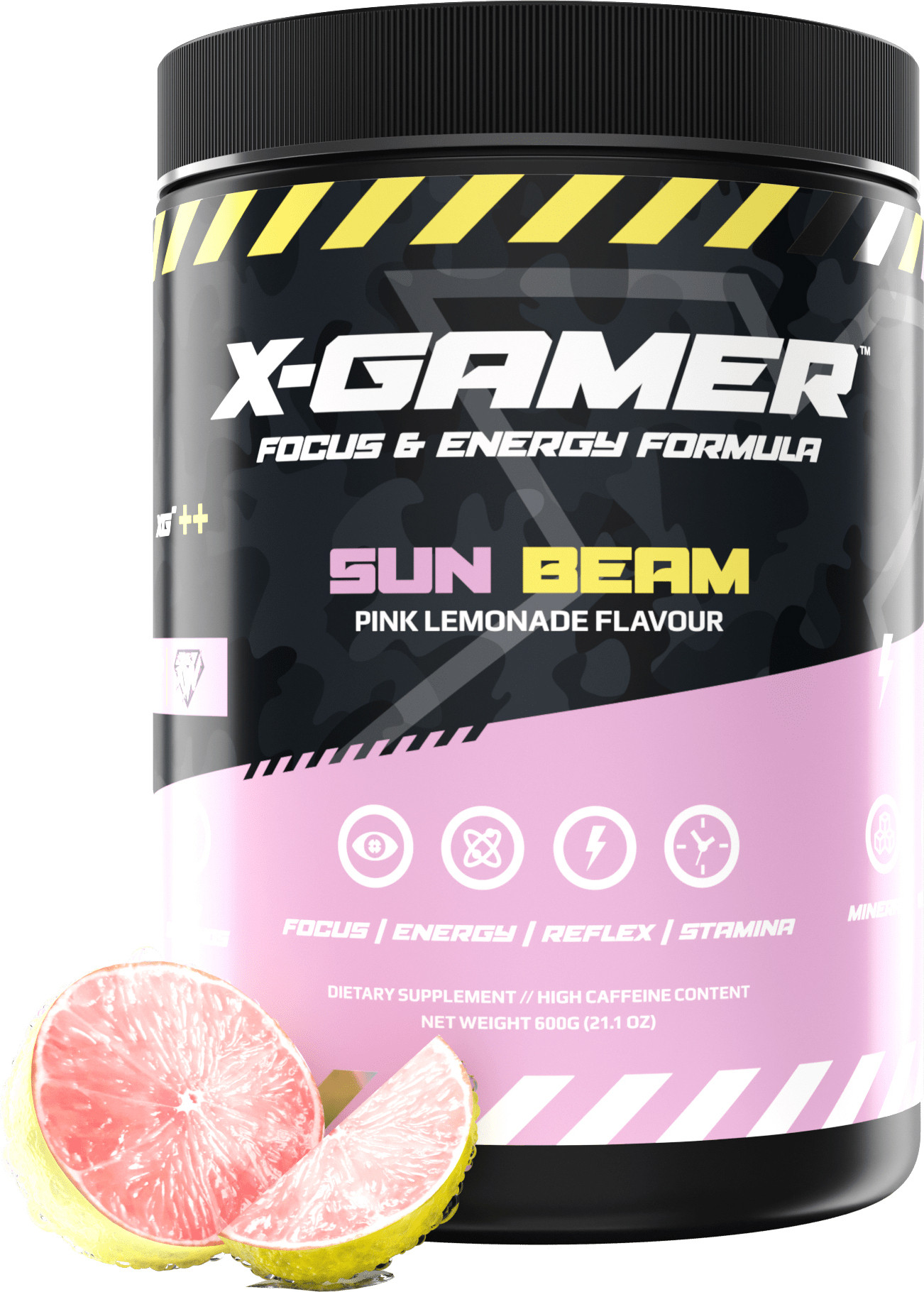X-Gamer Focus & Energy Formula - Sun Beam Tub