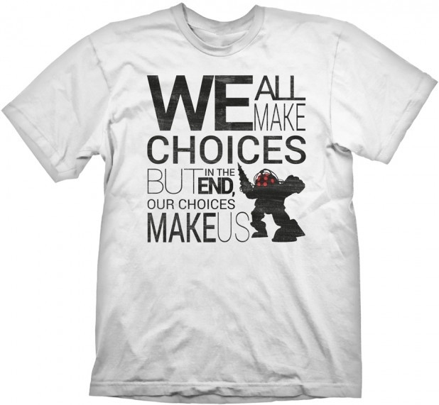 Bioshock T-Shirt Quote Vintage
