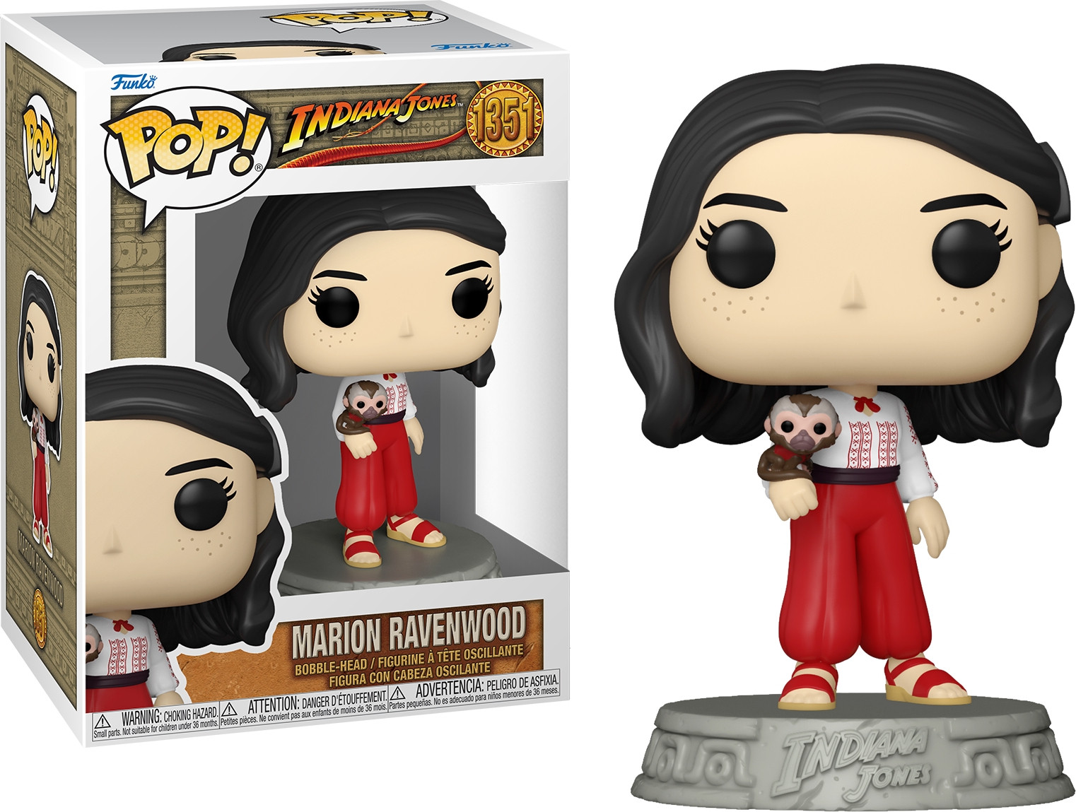 Indiana Jones - Raiders of the Lost Ark Funko Pop Vinyl: Marion afbeelding