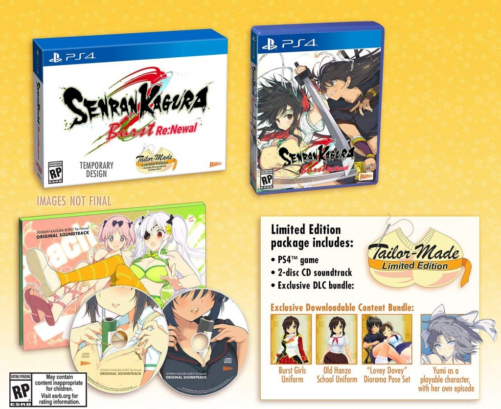 Senran Kagura Burst Re Newal (Tailor-Made Limited Edition)