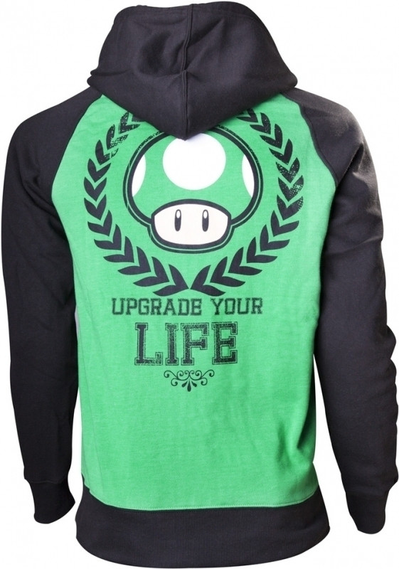 Nintendo Hoodie Upgrade Your Life afbeelding