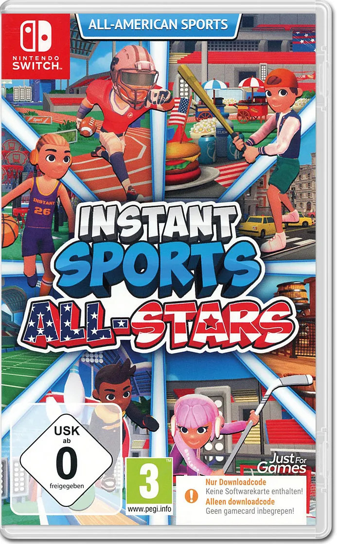 Just for Games Instant Sports All-Stars (Code in Box)