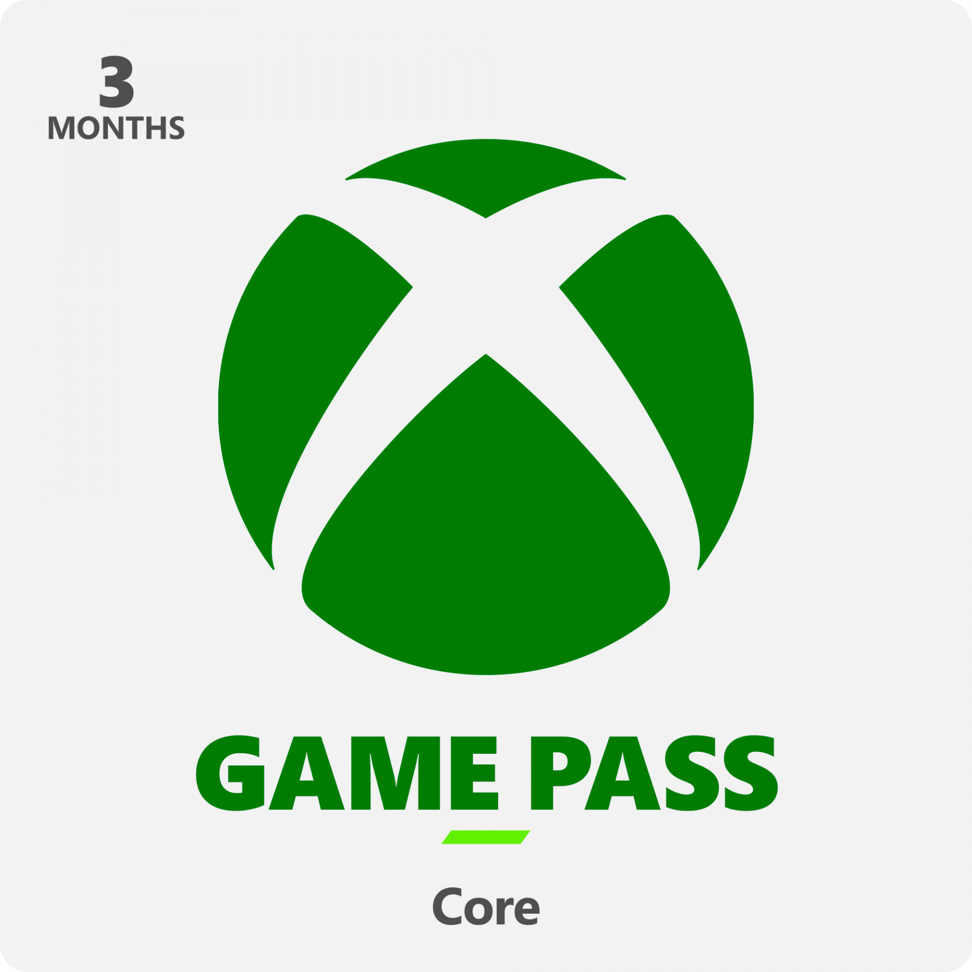 Xbox Live Game Pass Core - 3 Maanden
