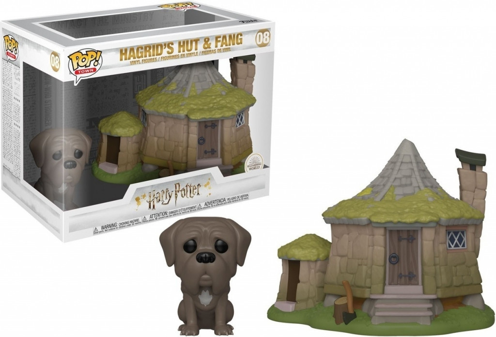 Harry Potter Pop Vinyl Hagrid's Hut & Fang