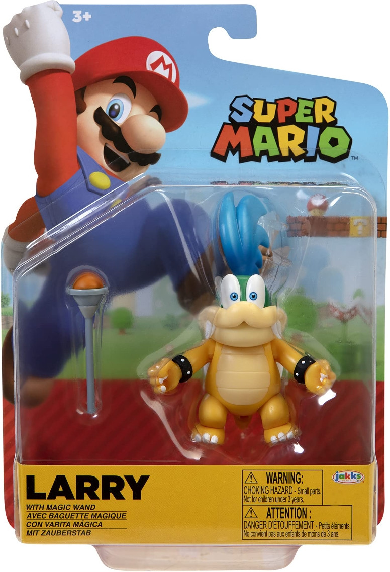 Super Mario Action Figure - Larry with Magic Wand