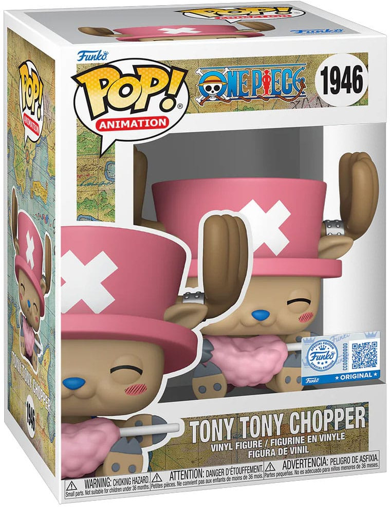 One Piece Funko Pop Vinyl Tony Tony Chopper with Cotton Candy