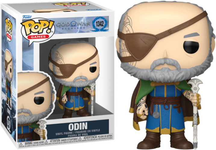 God of War: Ragnarok Funko Pop Vinyl Figure: Odin