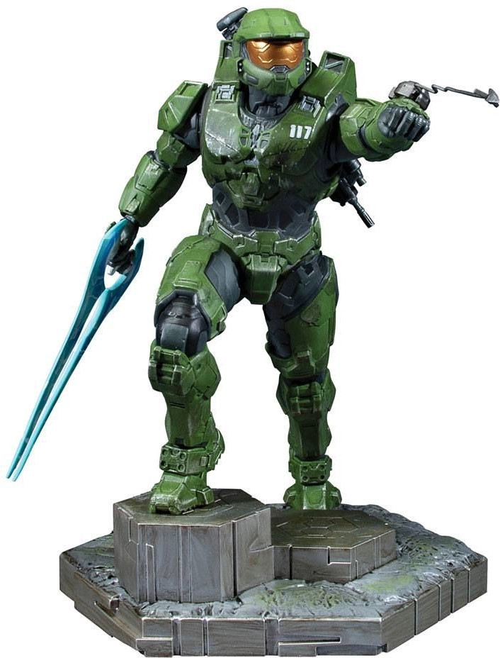 Halo Infinite - Master Chief Grappleshot Statue