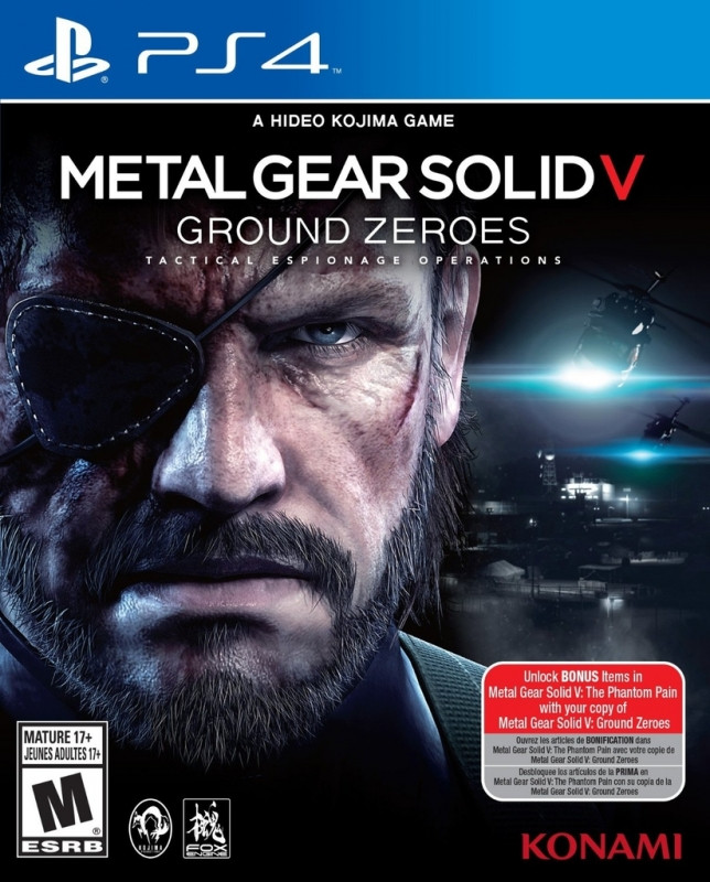 Konami Metal Gear Solid 5 Ground Zeroes